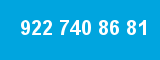 922 740 86 81 922 740 86 81